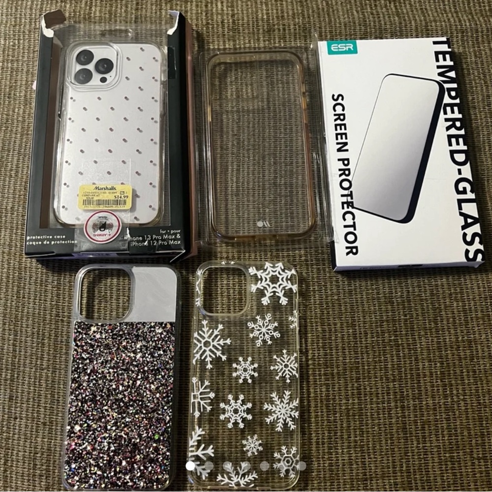 iPhone cases and tempered glass